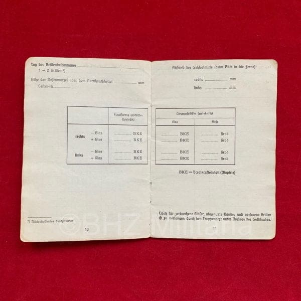 Luftwaffe Soldbuch Flieger-Stabsingenieur
