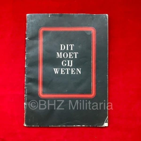 Dit moet gij weten over de Nationaal-Socialistische Beweging der Nederlanden