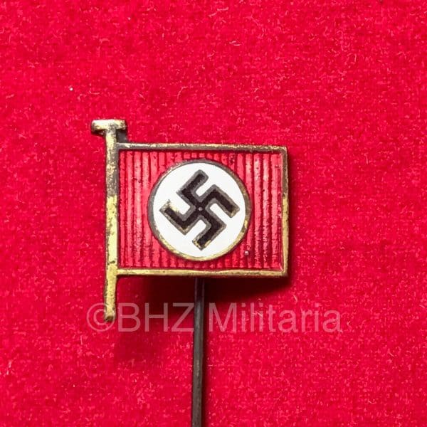 Patriotische Swastika Vlag Speld – Zeldzaam