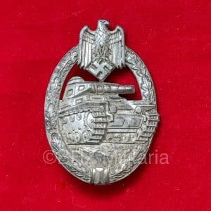 Panzerkampfabzeichen Zilver - Herman Aurich