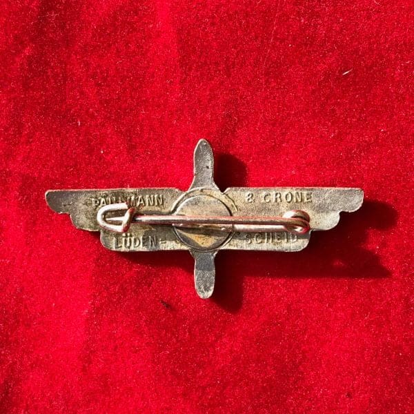 Norderney 1934 Wir Fliegen Deelnemersbadge HJ Flieger