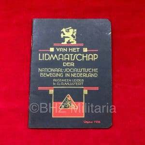 Van het Lidmaatschap der Nationaal-Socialistische Beweging in Nederland - uitgave 1936