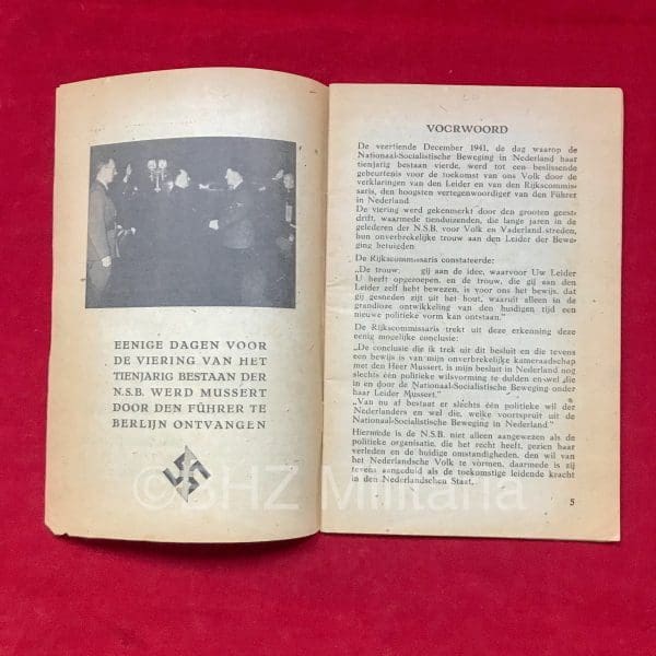 Strijd Offer - De Veertiende December 1941 Beslissend voor de Toekomst van Ons Volk.
