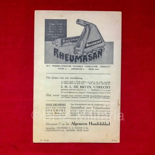 NSB - Volksgezondheid Brochure No. 13