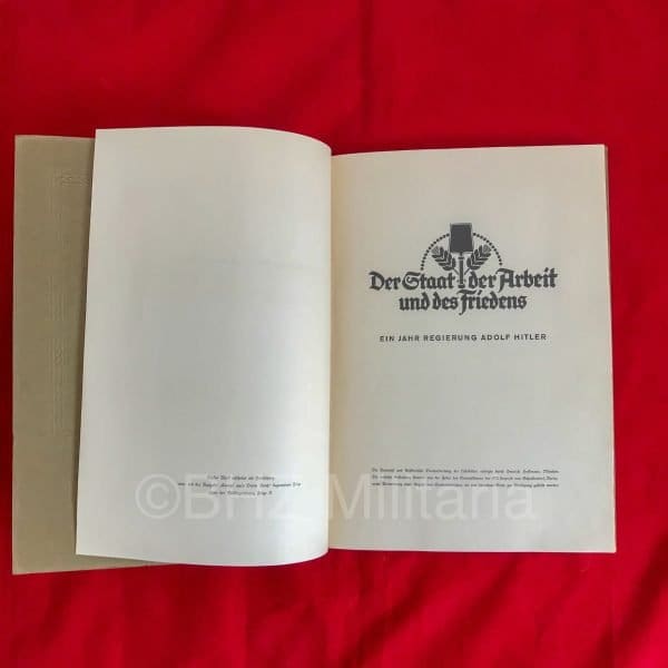 Der Staat der Arbeit und des Friedens - compleet