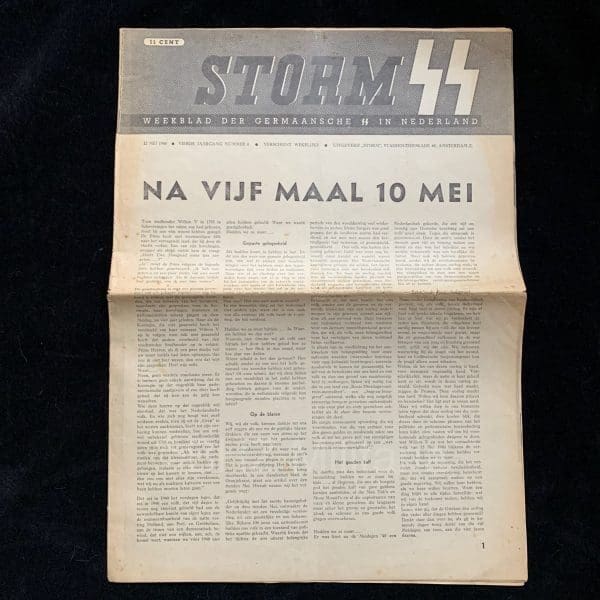 Storm (SS) – Blad der Germaansche SS  in Nederland - 12 mei 1944