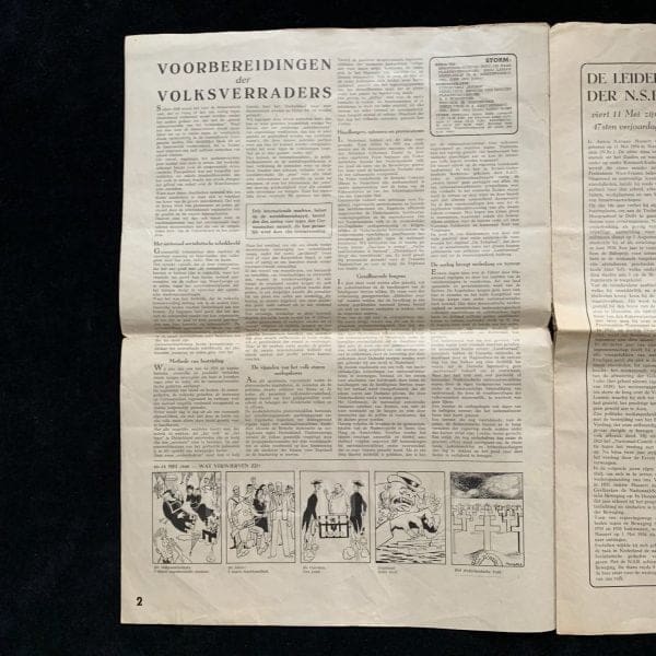 Storm (SS) - Blad der Nederlandsche SS - Eerste Jaargang Nummer 5 - 9 mei 1941