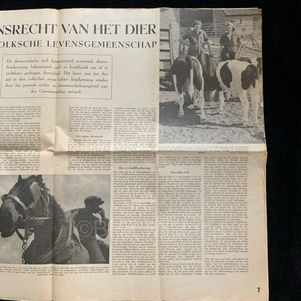 Storm (SS) – Blad der Nederlandsche SS – Eerste Jaargang Nummer 10 – 13 juni 1941