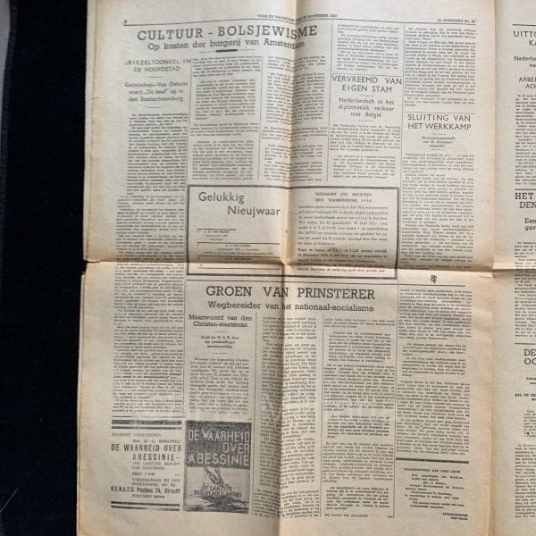 Volk en Vaderland - 3e Jaargang No. 43 - 30 November 1935