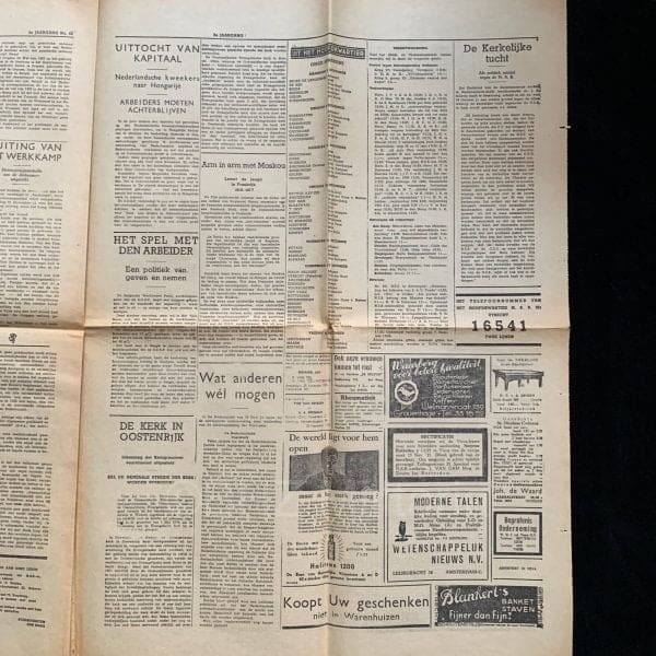 Volk en Vaderland - 3e Jaargang No. 43 - 30 November 1935