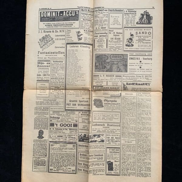 Volk en Vaderland - 3e Jaargang No. 43 - 30 November 1935