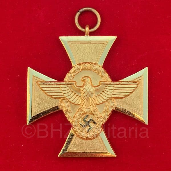 Medaille Polizei Dienstauszeichnung 25 Jahr - Erster Stufe