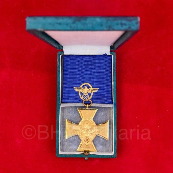 Medaille Polizei Dienstauszeichnung 25 Jahr - Erster Stufe
