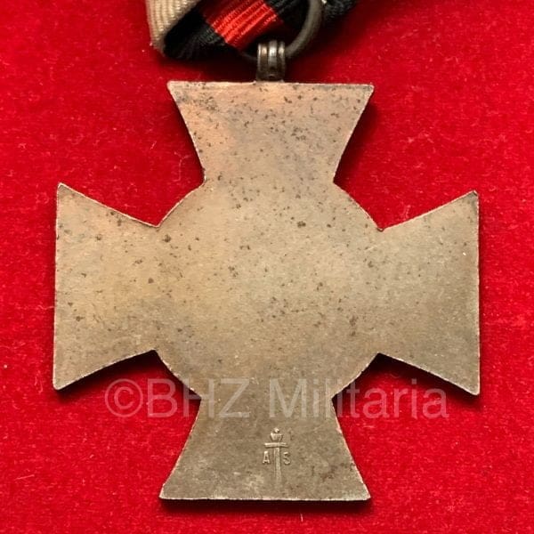 Ehrenkreuz für Kriegsteilnehmer – zonder Zwaarden
