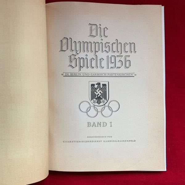 Verzamelalbums Olympia 1936 band 1 + 2