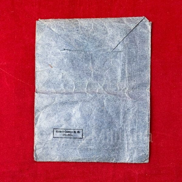 Zakje IJzeren Kruis 1939 Klein & Quenzer