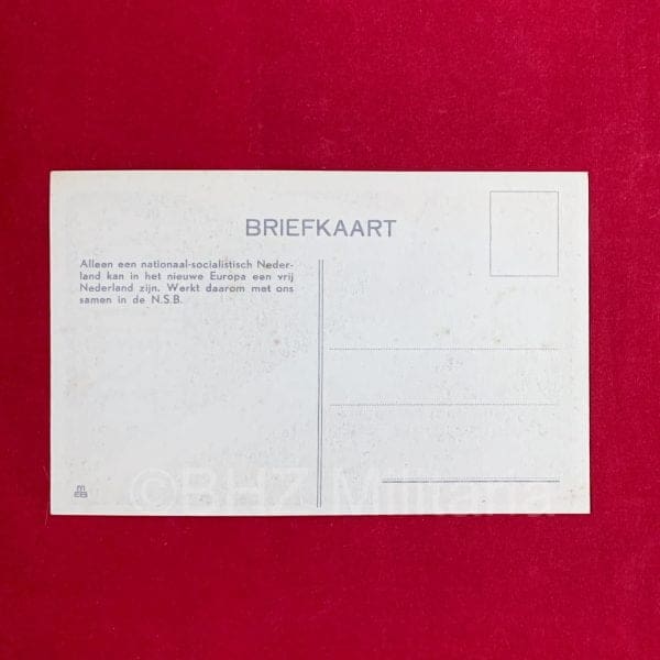 NSB Ansichtkaart Vrijheid of Knechtschap