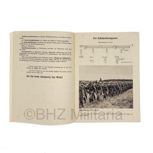 Waffenhefte des Heeres – Infanterie