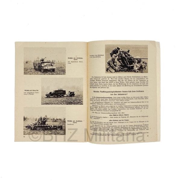 Waffenhefte des Heeres – Infanterie