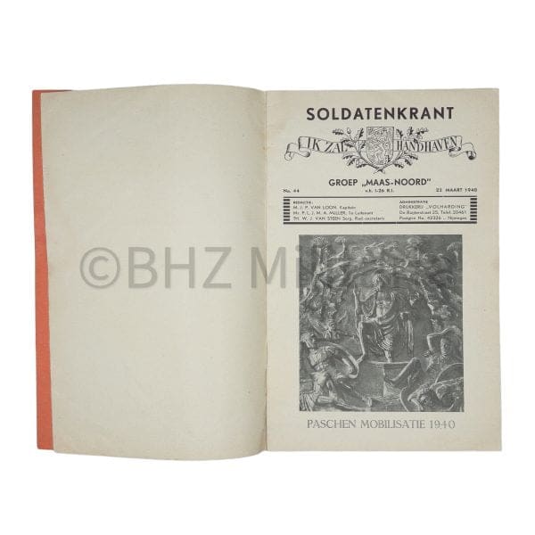 Soldatenkrant Groep Maas-Noord No.44 22 maart 1940