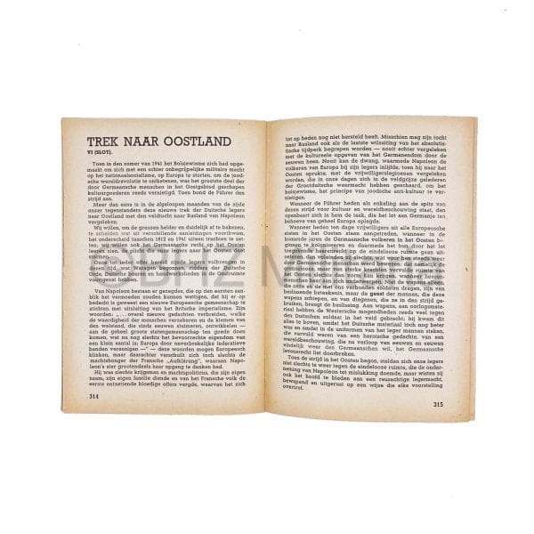 SS Vormingsbladen der Germaansche SS - October 1942 - 2e Jaargang Nr 10