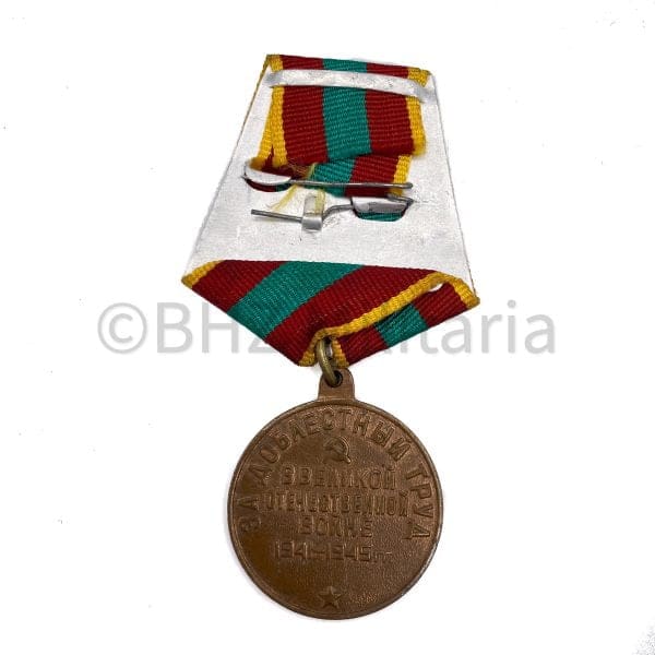 Medaille voor Dappere Arbeid in de Grote Vaderlandse Oorlog 1941-1945