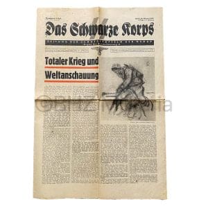 Das Schwarze Korps 8.Folge 9.Jahrgang 25.Februar 1943