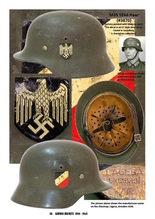 German Helmets 1916-1945 - Jan M. Meland