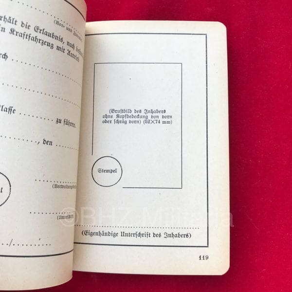 H. Dv. 472 Kraftfahrvorschrift für alle Waffen 1938