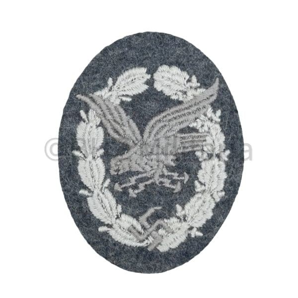Luftwaffe Fliegerschützenabzeichen mit Blitzbündel