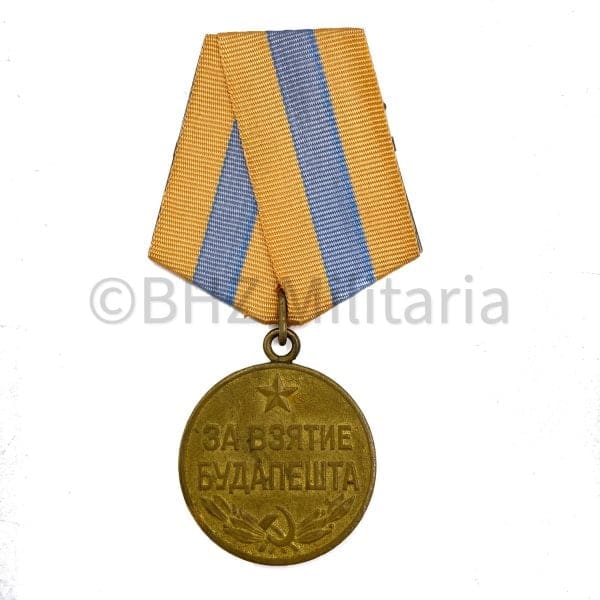 Medaille voor de Verovering van Boedapest
