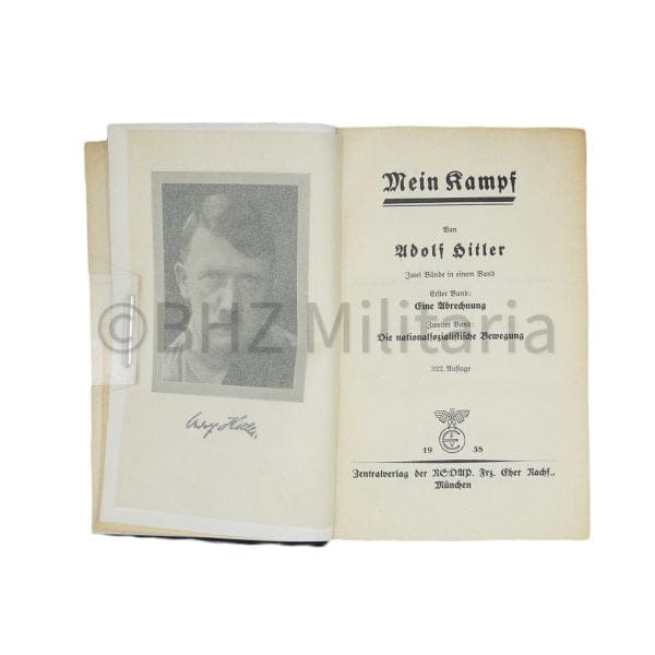 Mein Kampf 1938