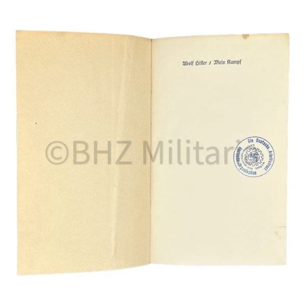 Mein Kampf 1941 - Deutsche Arbeitsfront Auslandsorganisation Belgien
