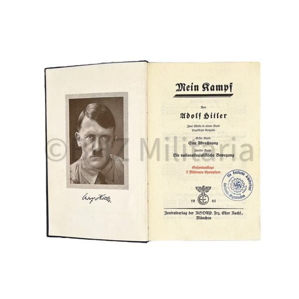 Mein Kampf 1941 - Deutsche Arbeitsfront Auslandsorganisation Belgien