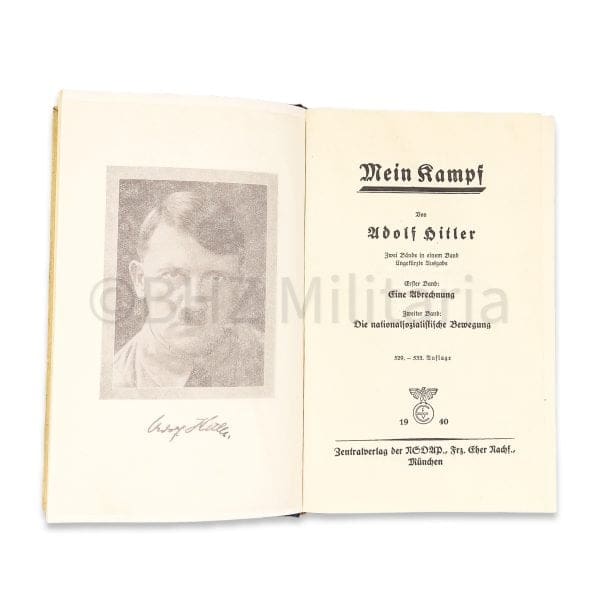 Mein Kampf - Huwelijkseditie - 1940