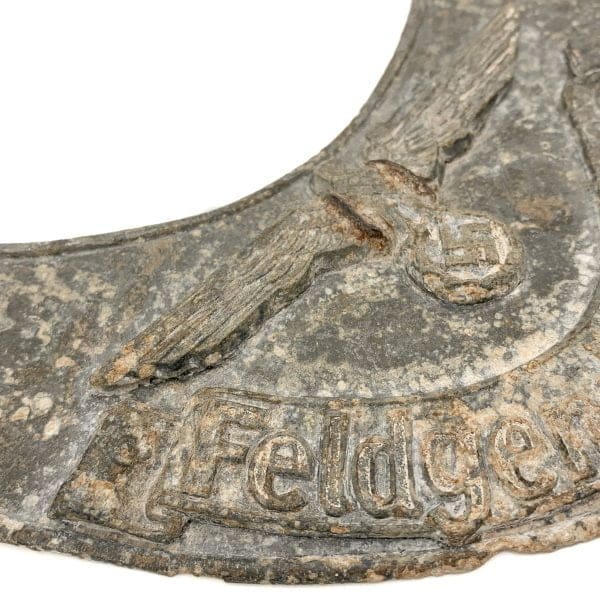 Feldgendarmerie Schild Bodemvondst