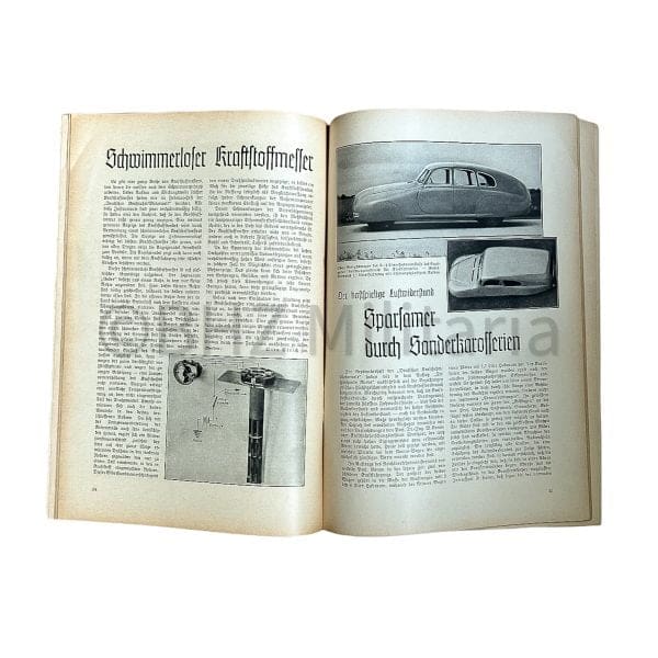 Magazine NSKK Deutsche Kraftfahrt – Vereint mit Motorwelt – Januar 1940