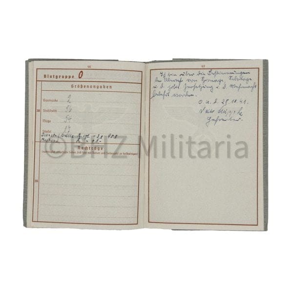 Papiergroep Duitse Wehrmacht Soldaat in Nederland