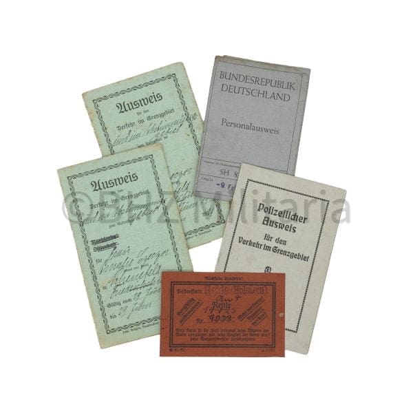 Papiergroep Duitse Wehrmacht Soldaat in Nederland