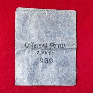 Zakje IJzeren Kruis 1939 Klein & Quenzer