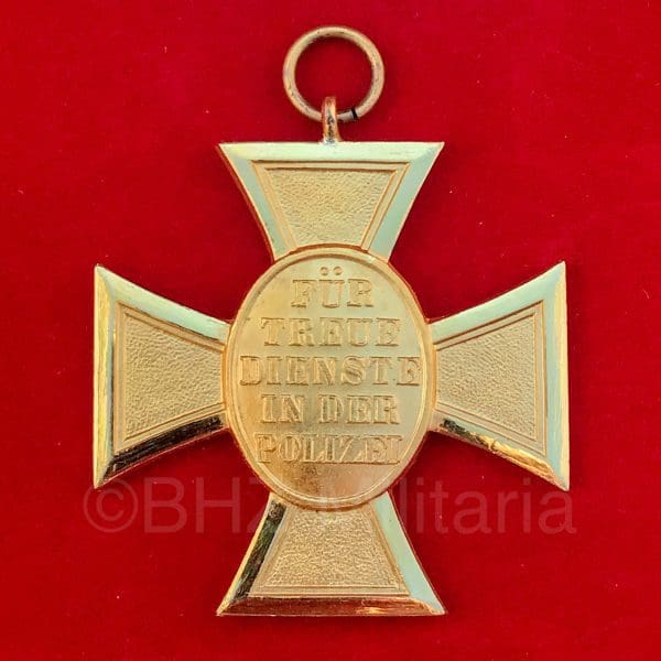 Medaille Polizei Dienstauszeichnung 25 Jahr - Erster Stufe