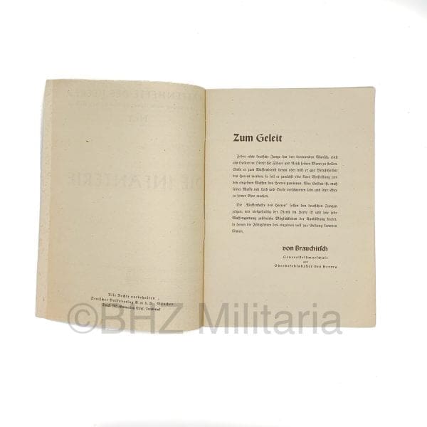 Waffenhefte des Heeres – Die Infanterie - No.1