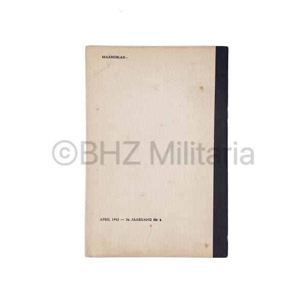 SS Vormingsbladen der Germaansche SS - April 1943 - 3e Jaargang Nr 4