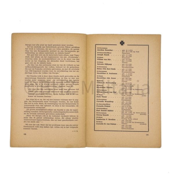 SS Vormingsbladen - nummer 6