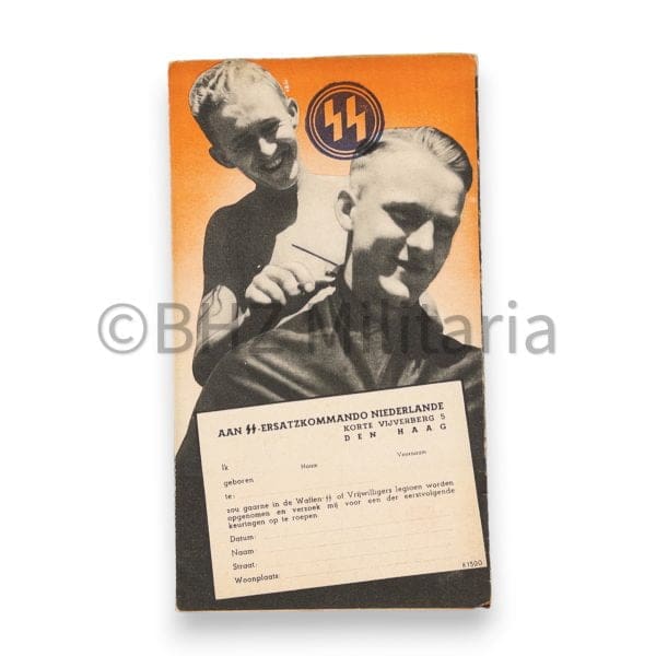 SS Wervingsbrochure “Dat’s ‘n Leven van Stavast”