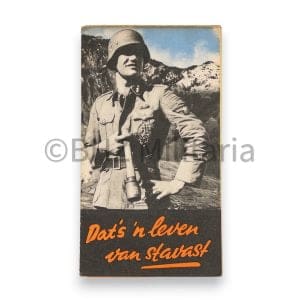 SS Wervingsbrochure “Dat’s ‘n Leven van Stavast”