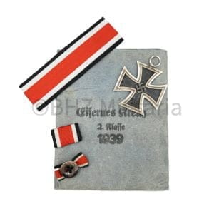 Set IJzeren Kruis 2e Klass Klein & Quenzer