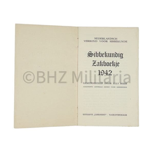 Sibbekundig Zakboekje 1942