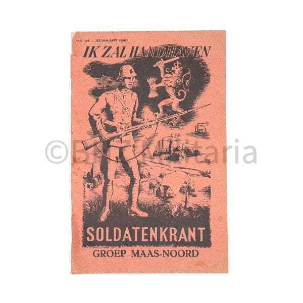 Soldatenkrant Groep Maas-Noord No.44 22 maart 1940