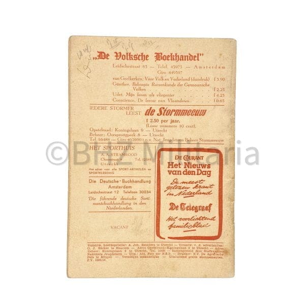Stormers Dienst - Zomermaand 1943